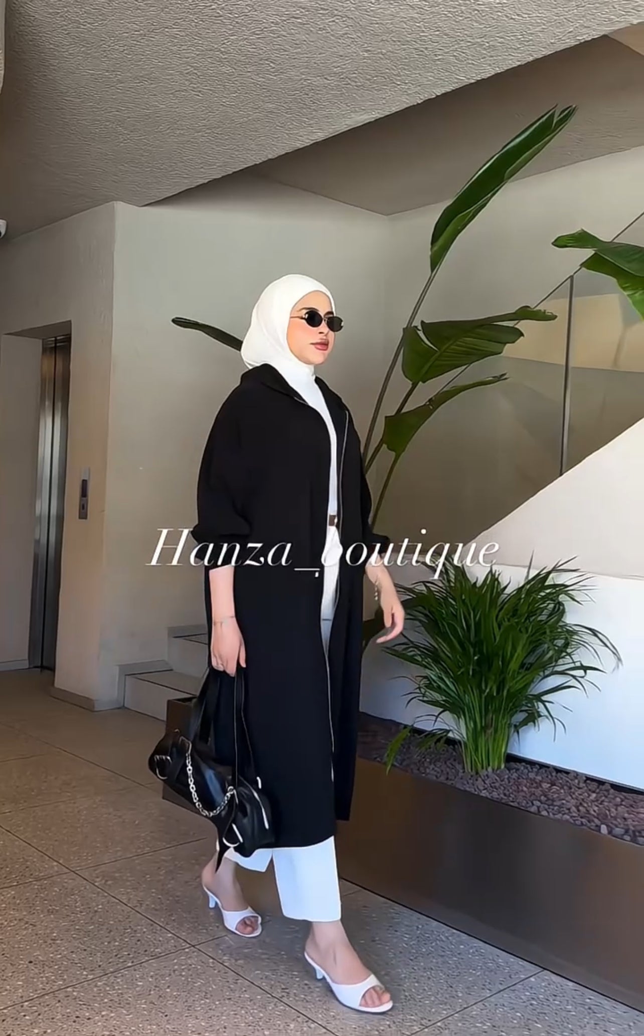 Robe longue à capuche