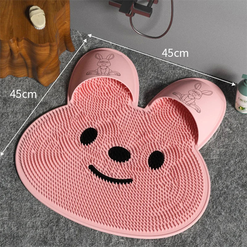 Artefact de frottement des pieds de lapin
