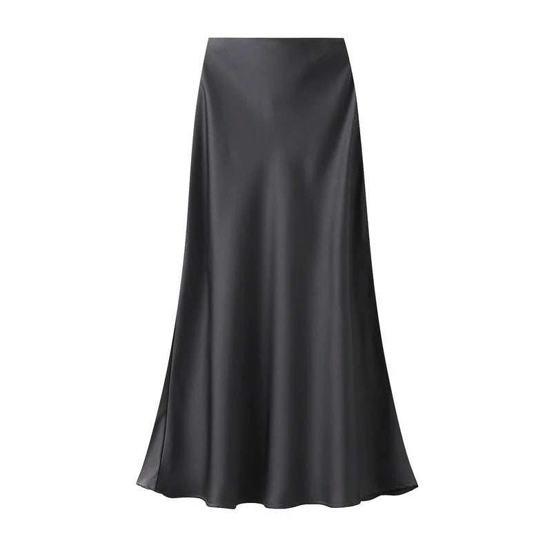 Jupe en satin de soie ZARA original - Élégance et confort printaniers